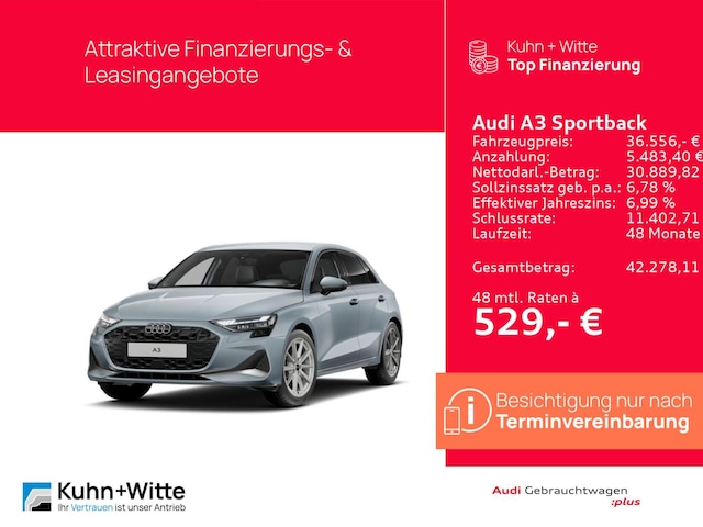 Audi A3 30 TFSI S-Tronic Sportback