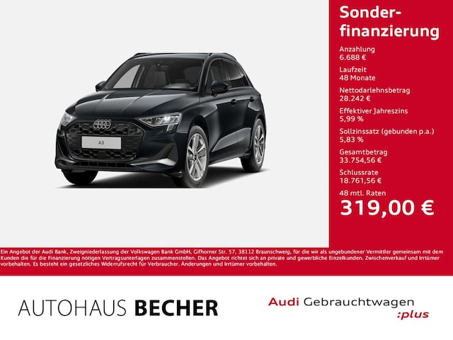 Audi A3 35 TFSI S-Tronic Sportback