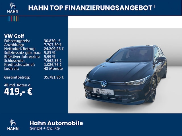 Volkswagen Golf 1.5 eTSI DSG Golf VIII