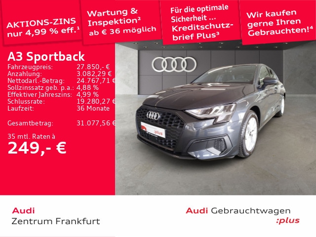 Audi A3 35 TFSI S-Tronic Sportback