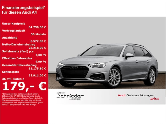 Audi A4 35 TDI Avant S-Tronic