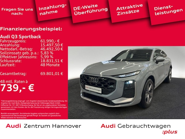Audi Q3 Hybride S-Tronic Sportback
