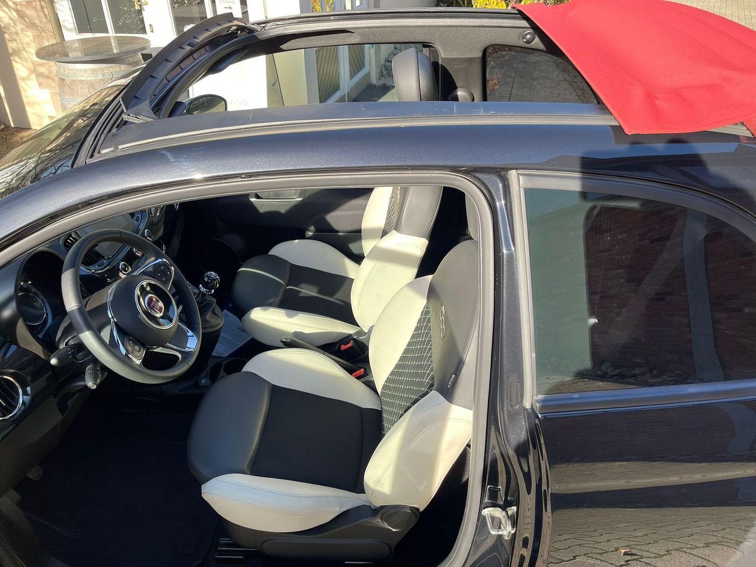 Fiat 500C C Apple Android PDC Multi Freispr Carbio 