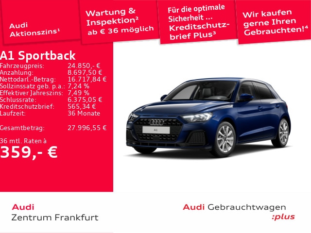 Audi A1 30 TFSI Sportback