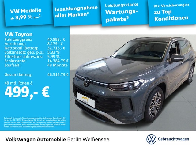 Volkswagen Tayron 1.5 eTSI DSG Life