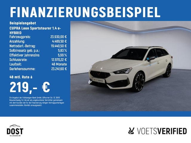 Cupra Leon 1.4 Sportstourer e-Hybrid
