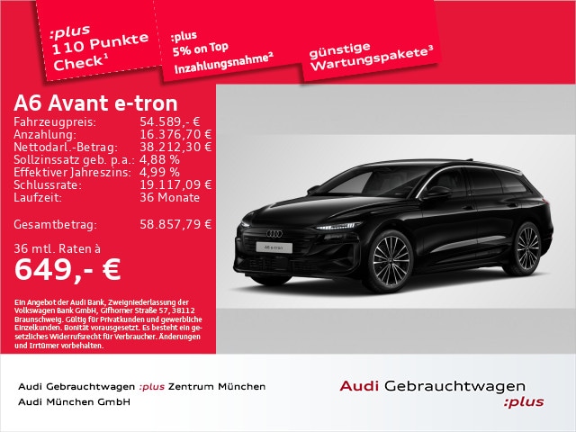 Audi A6 e-tron Avant
