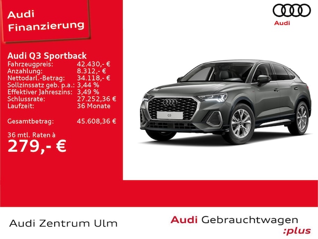 Audi Q3 35 TDI S-Line S-Tronic Sportback