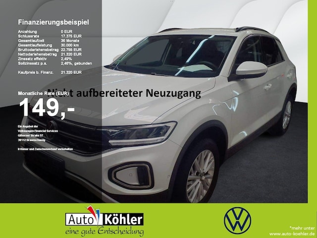 Volkswagen T-Roc TSi CarPlay+LED+Navi+Virt+PDC