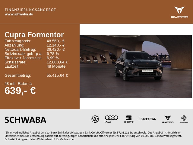 Cupra Formentor DSG VZ