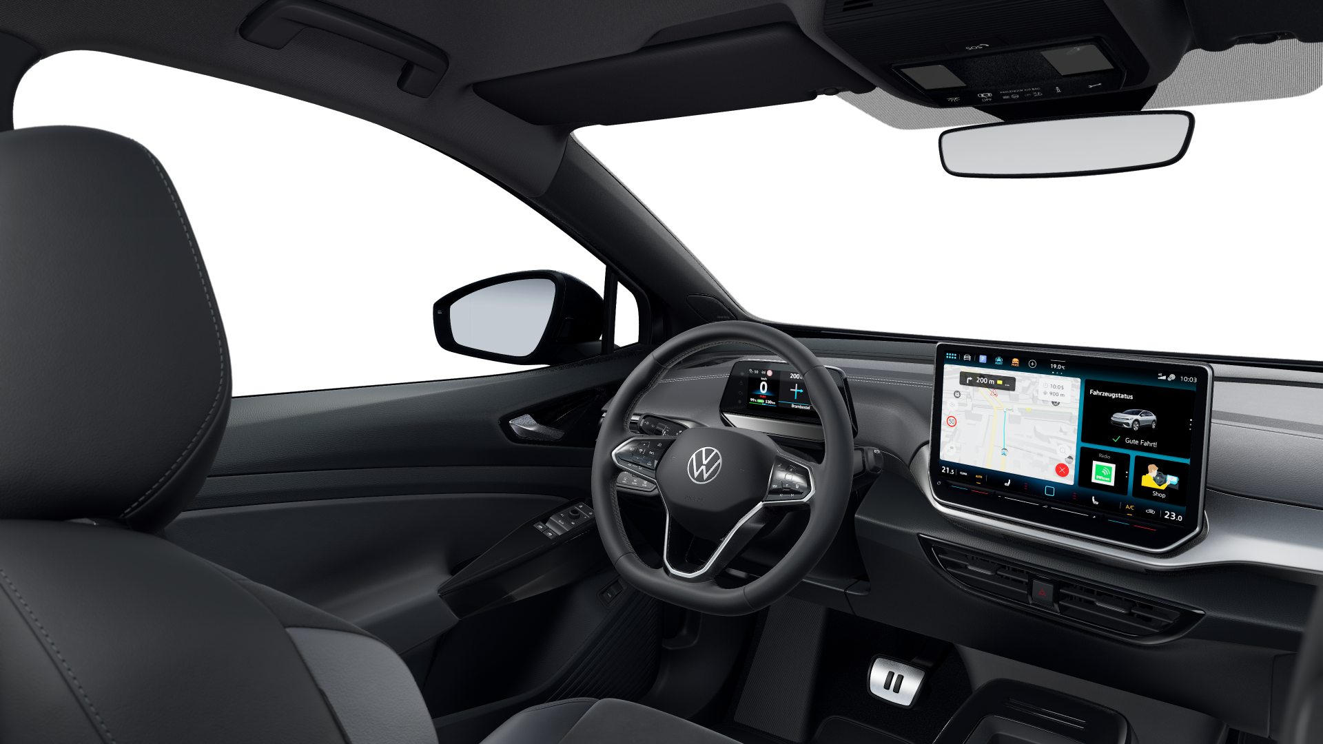 Volkswagen ID.5 286PS NP.69tACC.5JG.WÄRMEPUMPE.AHK.AREA-VIEW.HARMAN.NAVI.HUD.LED.APP-C