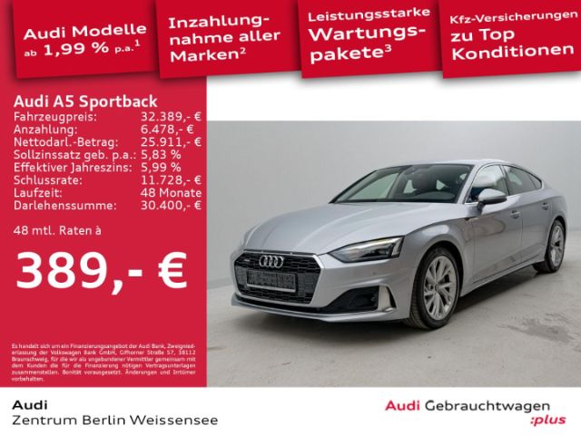 Audi A5 40 TDI Quattro S-Tronic Sportback