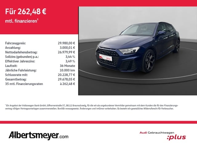 Audi A1 30 TFSI S-Line S-Tronic Sportback