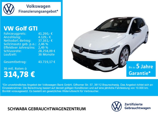 Volkswagen Golf 2.0 TSI GTI Golf VIII