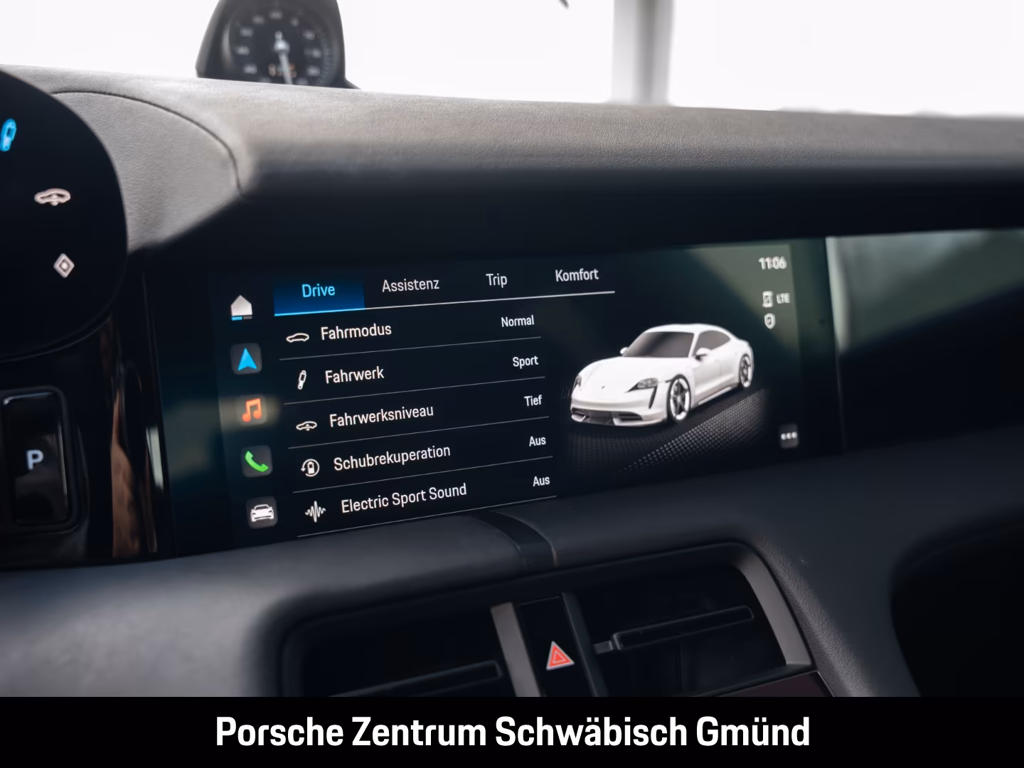 Porsche Taycan Basis Surround-View Luftfederung 21-Zoll