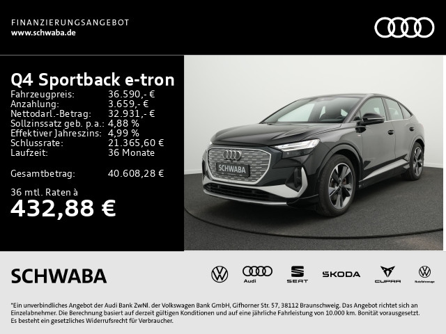 Audi Q4 e-tron 40 Sportback