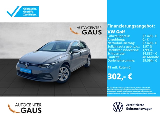 Volkswagen Golf DSG Golf VIII Life