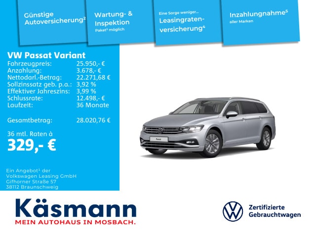 Volkswagen Passat 2.0 TDI Business Variant
