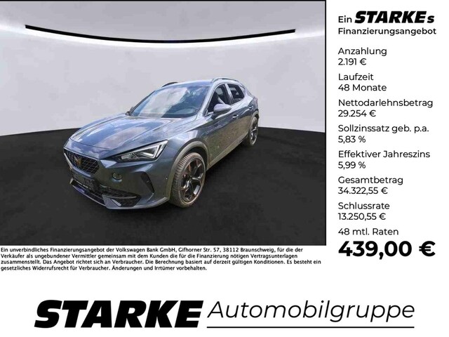 Cupra Formentor 1.4 e-Hybrid DSG VZ