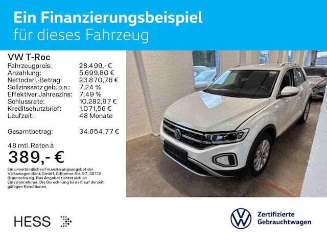 Volkswagen T-Roc 1.5 TSI DSG Style