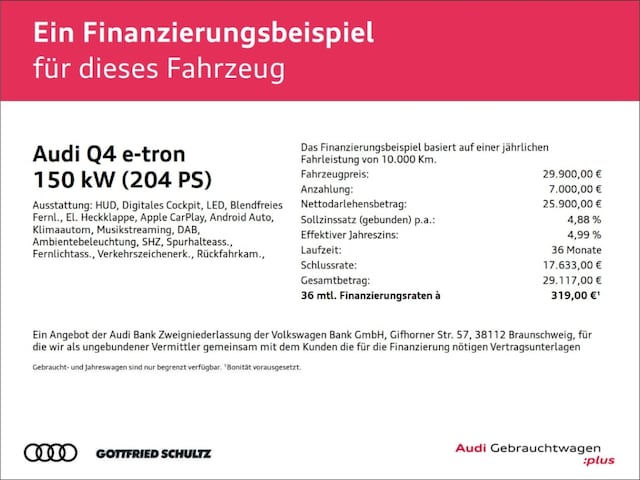 Audi Q4 e-tron 40 Sportback