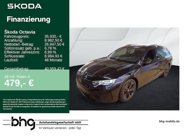 Skoda Octavia 2.0 TSI Combi RS