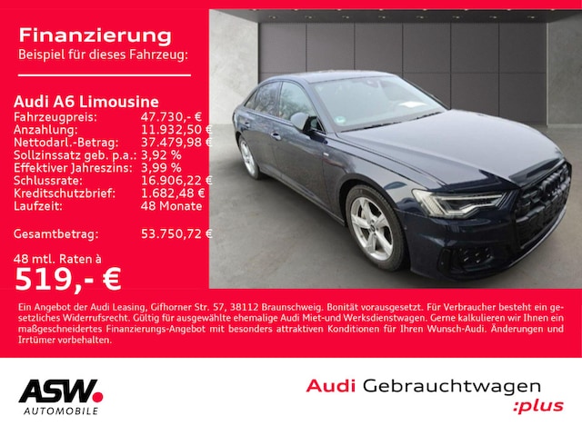 Audi A6 45 TFSI Quattro S-Line S-Tronic Sedan