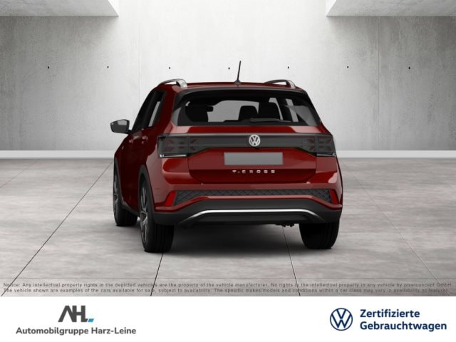 Volkswagen T-Cross TSI+ALU 16''+ACC+LED+TRAVEL ASSIST+NAVI+KLIMA+APP CONNECT+KLIMA