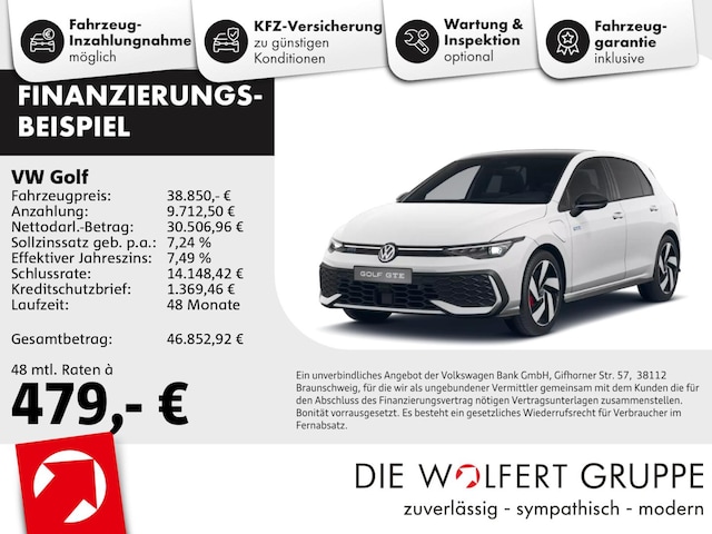 Volkswagen Golf 1.5 TSI DSG GTE eHybrid