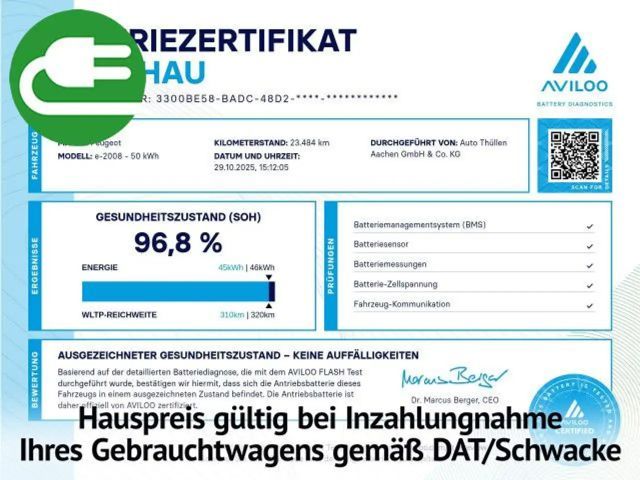 Peugeot E-2008 Allure Pack