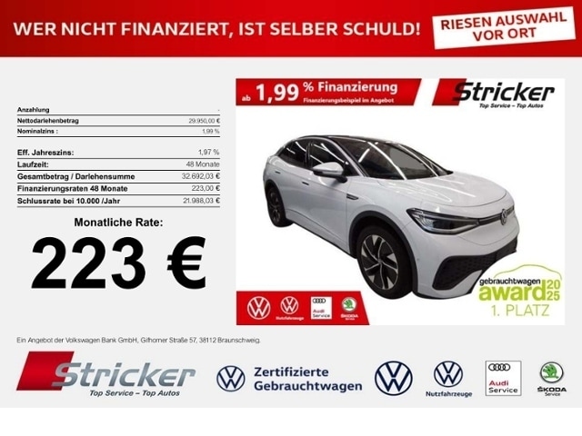 Volkswagen ID.5 223,-ohne Anzahlung AHK Pano Wärmepumpe