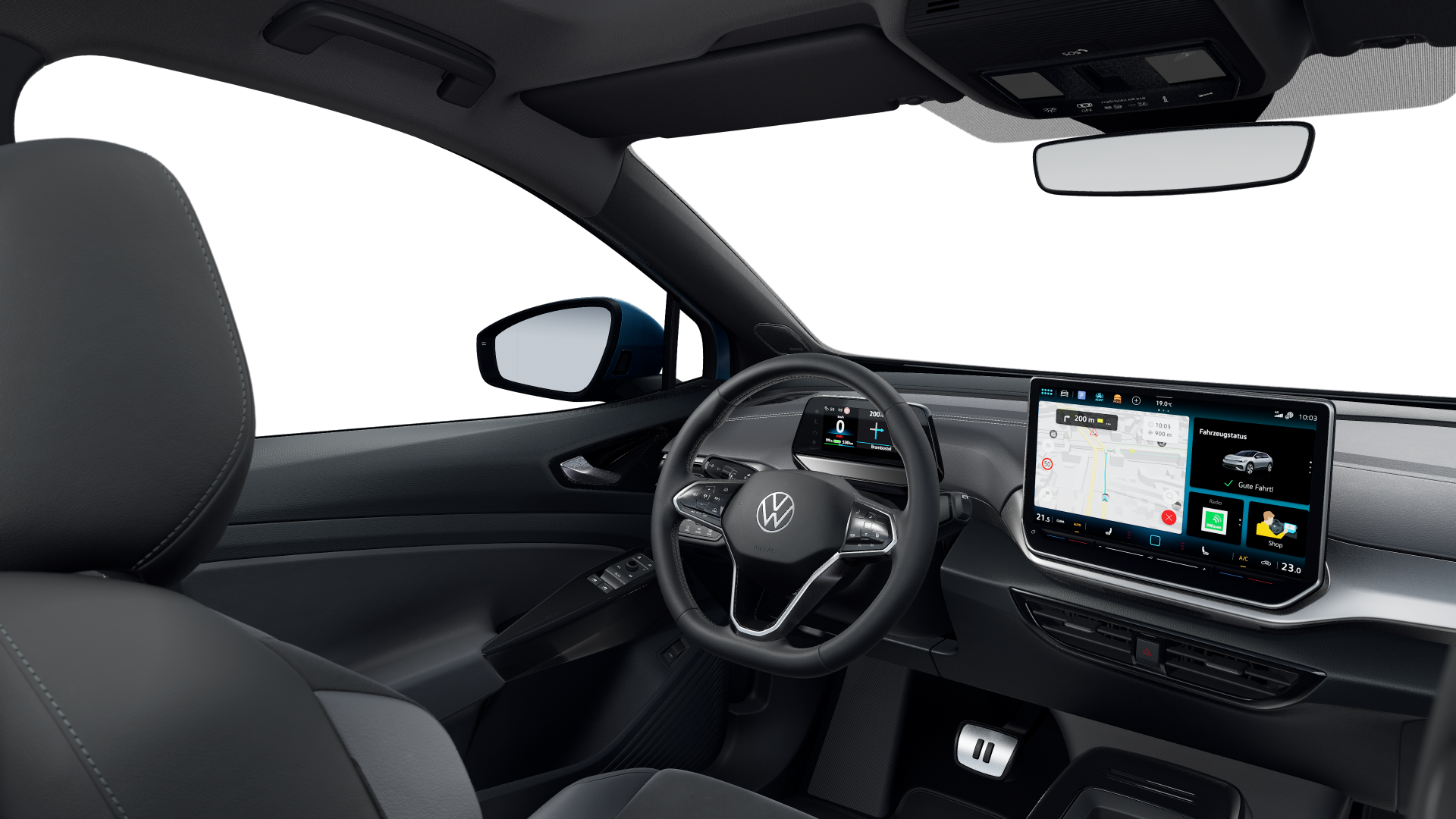 Volkswagen ID.5 286PS NP.69T ACC.5J-G.WÄRMEPUMPE.AHK.AREA-VIEW.NAVI.HUD.PANO.LED