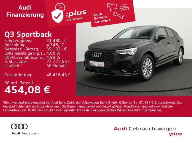 Audi Q3 35 TFSI S-Line S-Tronic Sportback