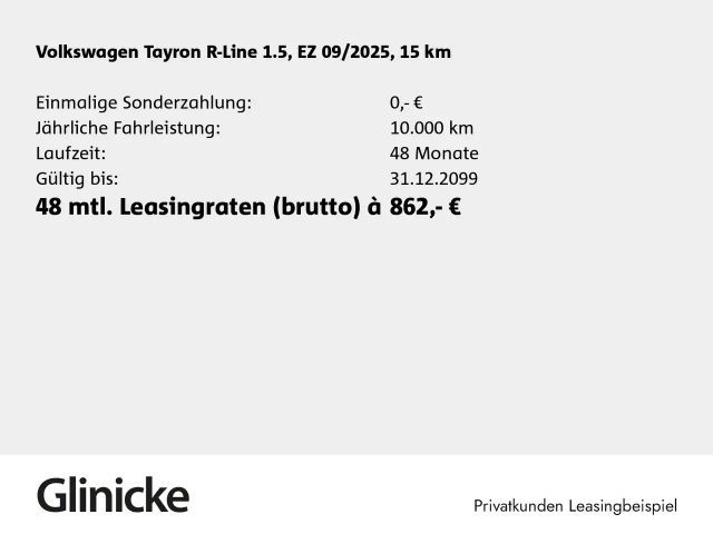 Volkswagen Tayron R-Line eHybrid