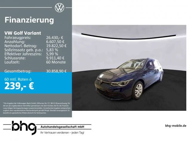 Volkswagen Golf 1.5 eTSI DSG Life Variant