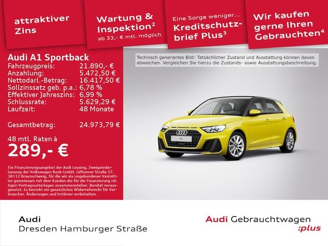 Audi A1 25 TFSI S-Tronic Sportback