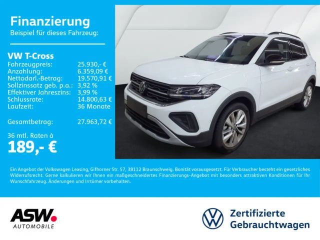 Volkswagen T-Cross 1.0 TSI DSG