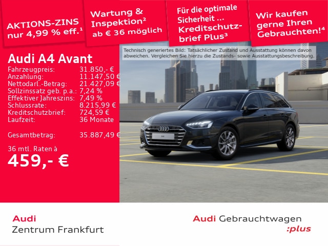 Audi A4 40 TFSI Avant S-Tronic