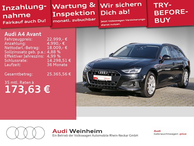 Audi A4 35 TFSI Avant S-Tronic