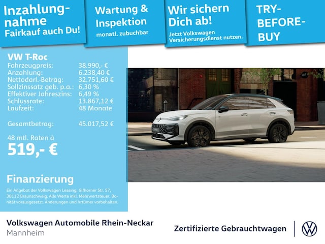 Volkswagen T-Roc 1.5 eTSI R-Line