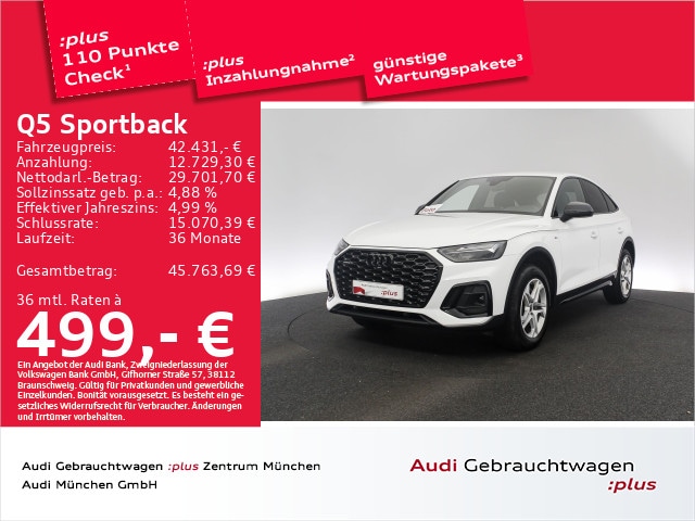 Audi Q5 40 TDI Quattro S-Tronic Sportback