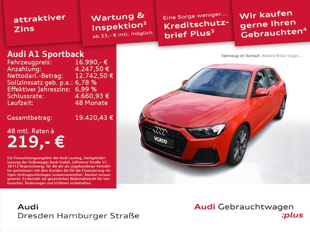 Audi A1 25 TFSI Sportback