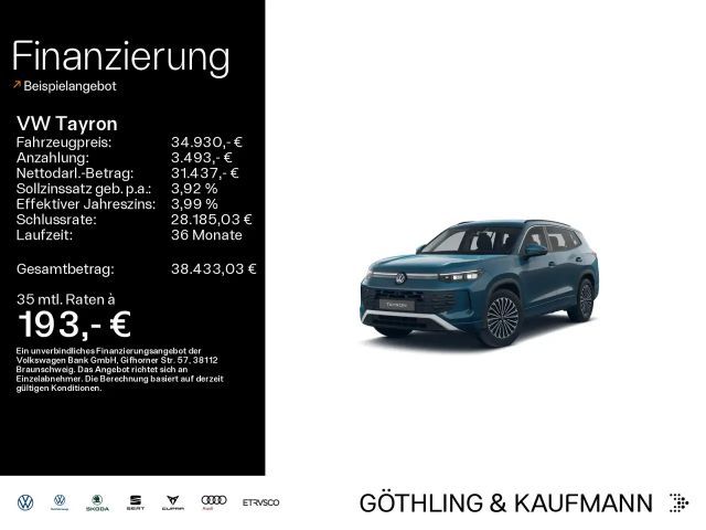 Volkswagen Tayron 1.5 eTSI DSG IQ.Drive Life