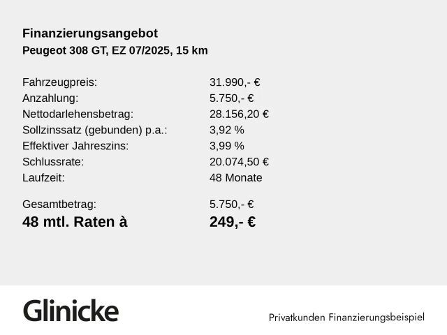 Peugeot 308 GT-Line Hybrid SW
