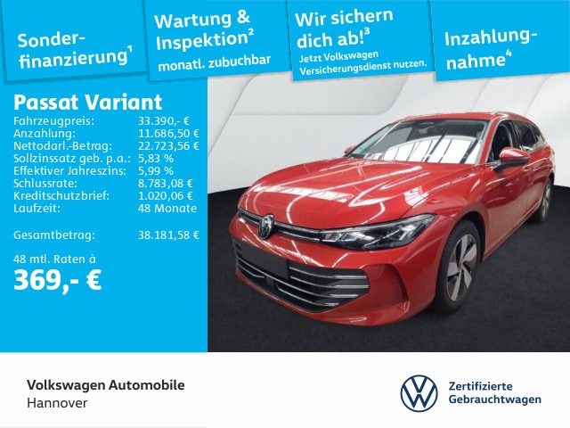 Volkswagen Passat 1.5 eTSI Business DSG Variant