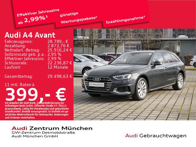 Audi A4 35 TFSI Avant S-Tronic