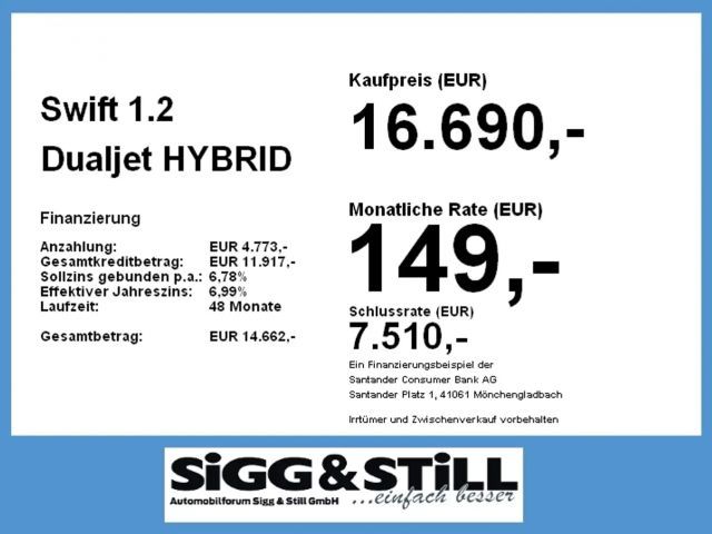 Suzuki Swift Comfort DualJet Hybrid