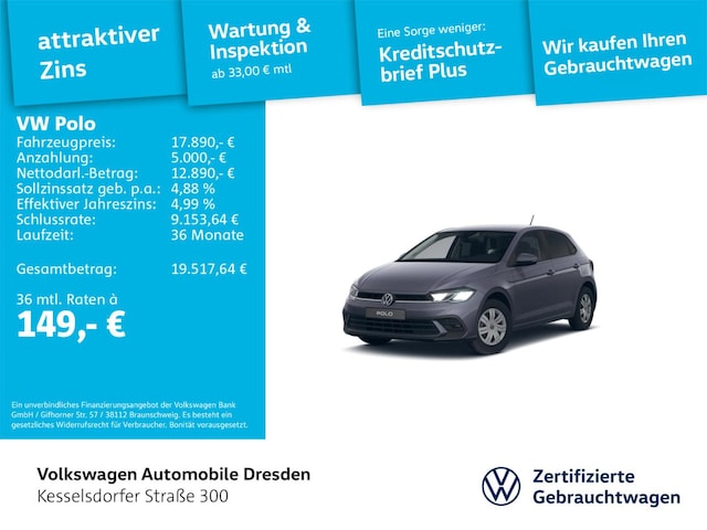 Volkswagen Polo Polo 1.0 ACC DAB LED Lane