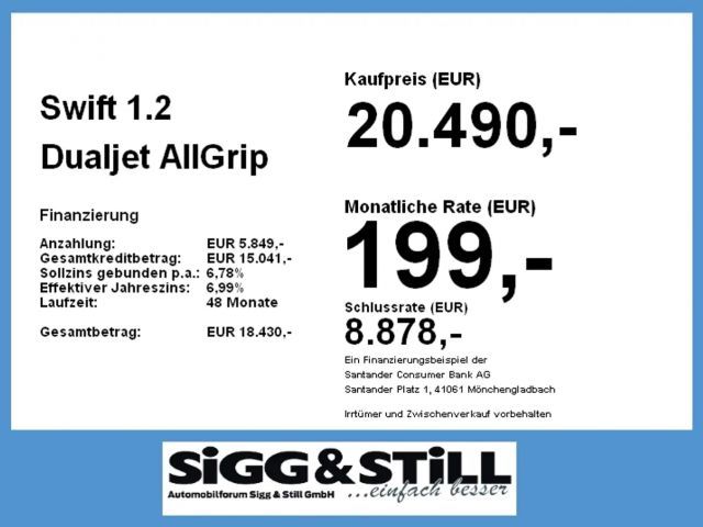 Suzuki Swift AllGrip Comfort DualJet