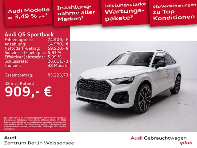 Audi Q5 45 TFSI Quattro S-Tronic Sportback